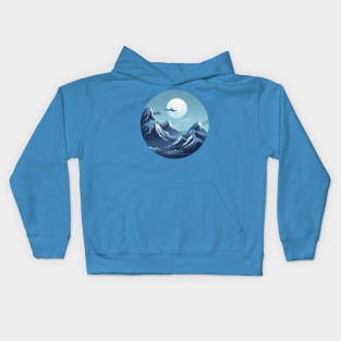 Blue Mountain Beauty Kids Hoodie